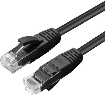Nätverkskabel MicroConnect oskärmad U/UTP Cat.6a, RJ45, 500MHz, LSZH, 10 meter - Svart