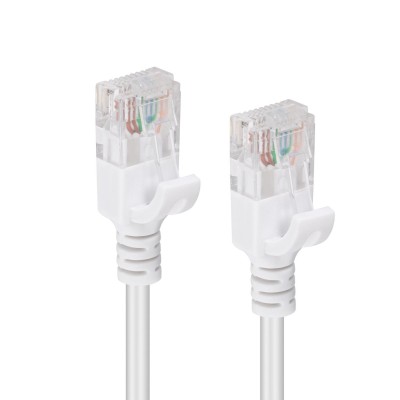 MicroConnect CAT6 U/UTP SLIM Network Cable 0.15m, White#2