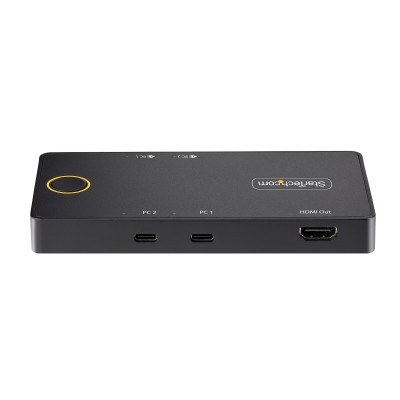 Systemswitch Startech.com C2-H46-UC2-PD-KVM, 2-vägs KVM med USB-C, HDMI 4K@60Hz, 2xUSB-A, USB-C 100W PD#4