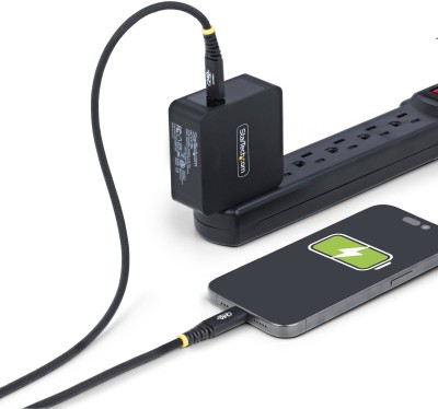 USB-C laddningskabel StarTech Rugged, USB 2.0, 240W, 2 meter - Svart#4