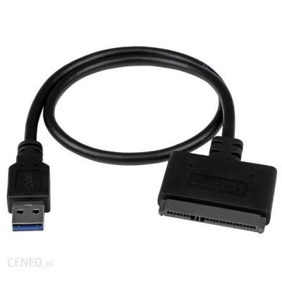 StarTech adapter USB 3.0 till SATA III, för 2.5"-diskar, 0,2 m - Svart
