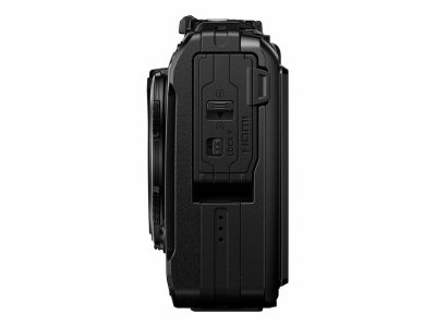 Olympus OM System TG-7 Black, 12 Mpixel, 4X zoom (25-100 mm), film 4K@30fps, vattentät till 15m, RAW, GPS, WiFi/Bluetooth - Svart#3