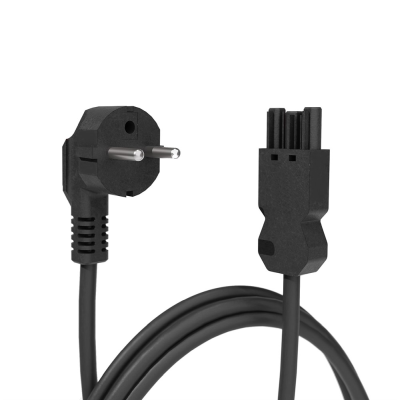 Axessline Connection Cord - CEE 7/7 to GST-18i3, 3.0 m | Svart | 3m