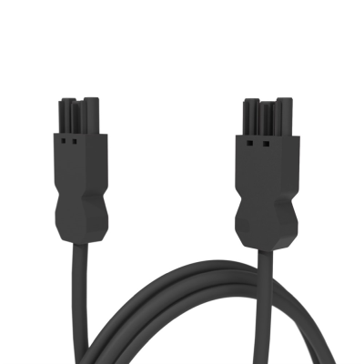 Axessline 2 3PC, förlängningskabel, 2.0 m, svart