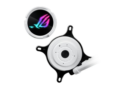 Asus ROG Strix LC III 240 ARGB White Edition, 2x120mm - Vit#2