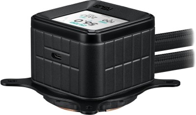 Asus Prime LC 360 ARGB LCD, 3x120 mm fläkt - Svart#2