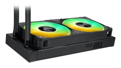 Asus TUF Gaming LC III 240 ARGB, 2x120 mm fläktar - Svart#4