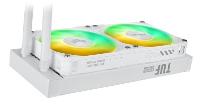 Asus TUF Gaming LC III 240 ARGB, 2x120 mm fläktar - Vit#4