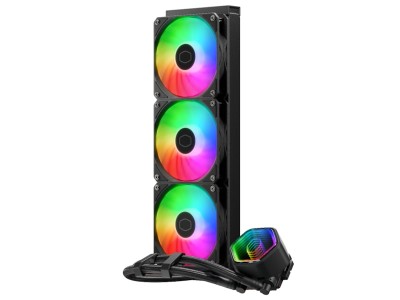 Cooler Master MasterLiquid 360 Core II ARGB, 3x120 mm fläktar - Svart#2