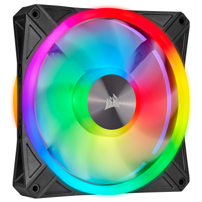 Fläkt 140 mm Corsair QL140, RGB, Single Pack
