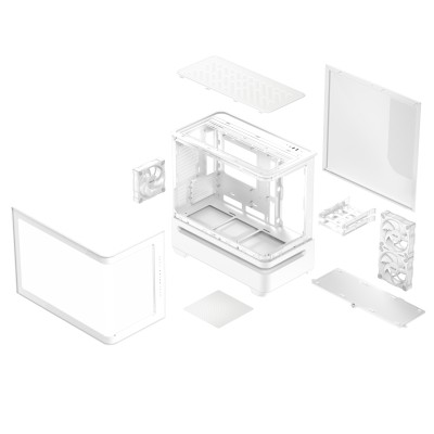 Asus PRIME AP202 TG ARGB, MicroATX - Vit#12