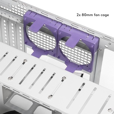 Chieftec UNC-409S-AIO-OP 19" rack 4U, ATX, 427mm djup, plats för vattenkylning upp till 360mm#7