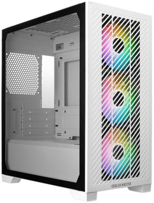 Cooler Master Elite 301 White, MicroATX, ARGB - Vit