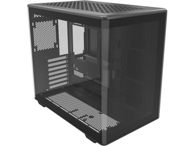 Cooler Master Elite 600 Black, TG, ATX - Svart