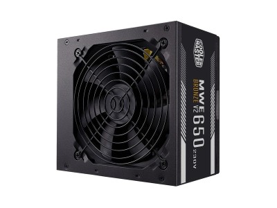 Cooler Master MWE Bronze V2 650W, ATX, 12 cm fläkt, 80PLUS Bronze#3