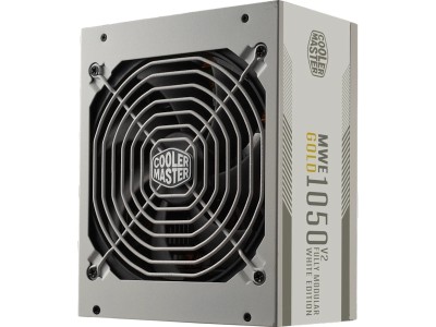 Cooler Master MWE Gold 1050W V2, ATX 3.1, 12 cm fläkt, löstagbara kablar, 80PLUS Gold