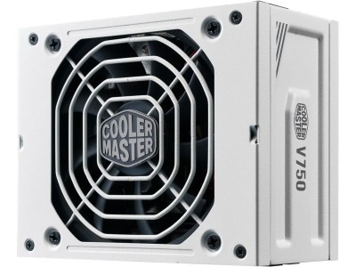 Cooler Master V SFX Gold 750W ATX 3.1, 80PLUS Gold, löstagbara kablar - Vit
