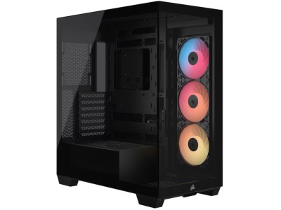 Corsair 3500X RS-R ARGB, TG, ATX - Svart