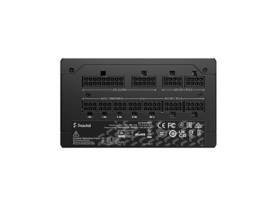 Fractal Design ION 850W, ATX, 120 mm fläkt, löstagbara kablar, 80PLUS Gold#3