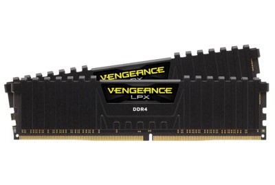 16 GB (2x8GB) DDR4-3200 Corsair Vengeance LPX Black CL16, för AMD Ryzen