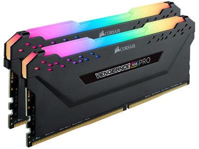 16 GB (2x8GB) DDR4-3000 Corsair Vengeance RGB Pro CL15 - Svart