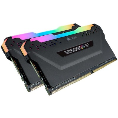 16 GB (2x8GB) DDR4-3600 Corsair Vengeance RGB Pro CL18 - Svart