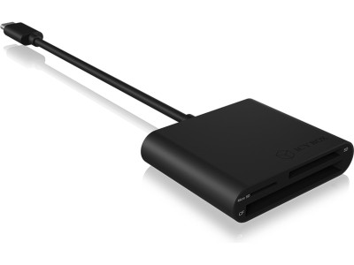 Icy Box USB 3.0 multi-minneskortläsare, svart#3