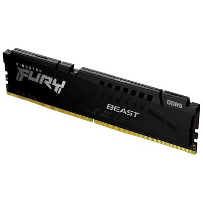 8 GB DDR5-5200 Kingston FURY Beast Black CL40, XMP - Svart