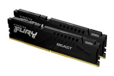 16 GB (2x8GB) DDR5-6000 Kingston FURY Beast Black CL36, AMD EXPO - Svart