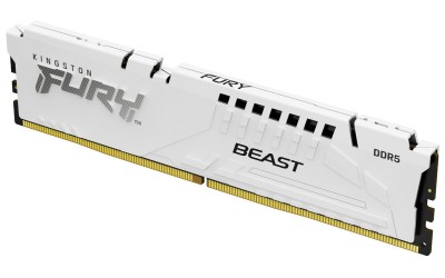 16 GB (1x16GB) DDR5-6000 Kingston FURY Beast White CL36, AMD EXPO - Vit