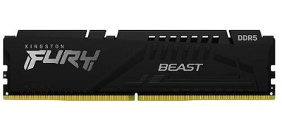 8 GB DDR5-6000 Kingston FURY Beast Black CL40, XMP - Svart
