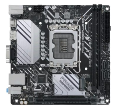 Asus PRIME H610I-PLUS D4-CSM, Intel LGA1700, PCI Express, Mini-ITX, 2xDDR4, M.2 + SATA3, VGA/HDMI/DP, USB 3.2, GigaLAN