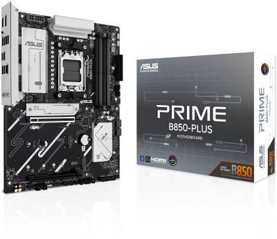 Asus PRIME B850-PLUS-CSM, AMD AM5, ATX, 4xDDR5, 2xPCI Express, 3xM.2 + SATA3 RAID, HDMI/DP, USB-C, 2.5Gbe LAN, Aura Sync RGB