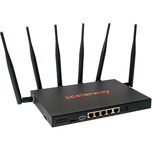Trådlös 4G/LTE-router Celerway Fractus2 Cat 6 WiFi