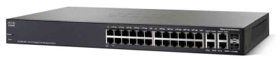 Cisco Small Business SG350-28P - Switch - L3 - Administrerad - 24 x 10/100/1000