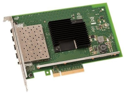 Intel Ethernet Converged Network Adapter X710-DA4, 4x10Gigabit SFP+, PCI Express x8, Low Profile, bulk