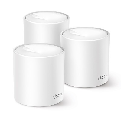 Trådlös router TP-Link Deco X10 3-pack mesh AX1500 Mesh Wi-Fi 6 System, MU-MIMO