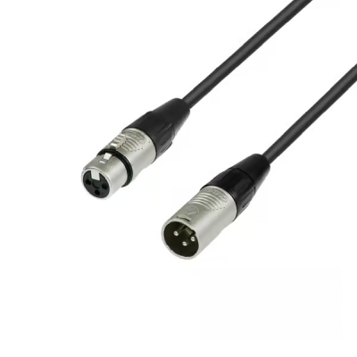 DMX Cable REAN XLR Male to XLR Female 0.5 m