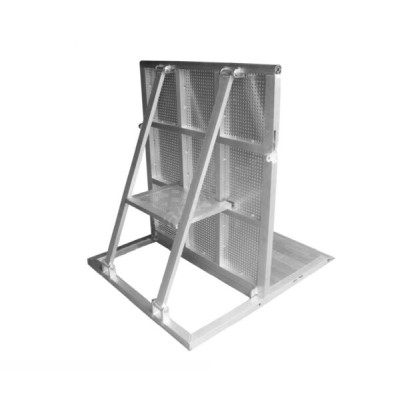 Amtech, kravallstaket i aluminium 1 x 1,2 x 1,2 m (B x D x H) 25,5kg#3