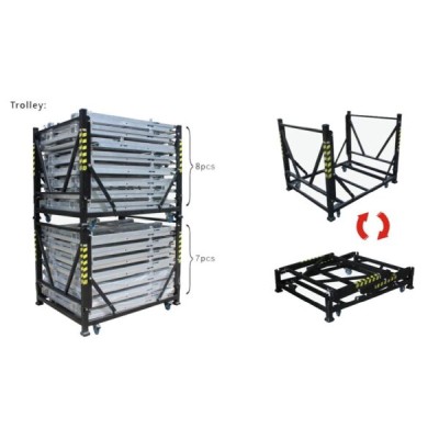 Amtech, kravallstaket i aluminium 1 x 1,2 x 1,2 m (B x D x H) 25,5kg#9