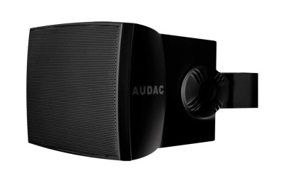 Audac 5,25 tum högtalare svart utförande 8 ohm + 100V