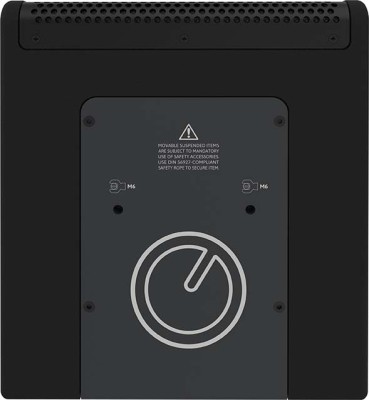 Intusonic 6FP100T/B 2-VÄGS HÖGT.SVART INTUCAB#4