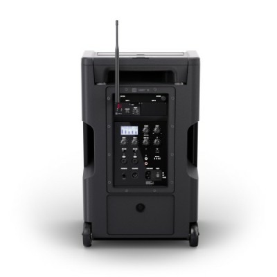 LD Systems LDANNY10 - 10" Bärbart batteridrivet Bluetooth® PA-system med mixer och 1x trådlös handhållen mikrofon#4