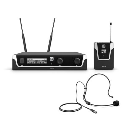 LD Systems LDU505BPH – Trådlöst mikrofonsystem med ficksändare och headset – 584 till 608 MHz