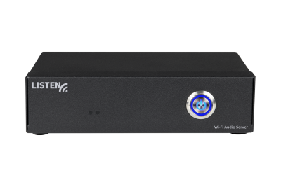 ListenWIFI 2-kanals wifi-server - Dantekompatibel modell