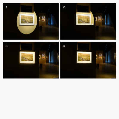 Arty Framer 230V/10W Casambi, 4000K, Svart, 540lm, CRI 90, 25-50°, 3-fas, Potentiometer#3