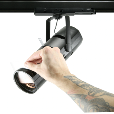 Neo Framer Wide 230/24W Casambi, 2700K, Svart, 1800lm, CRI 98, SDCM 2, 20–45°, 3-fas, Potentiometer#5