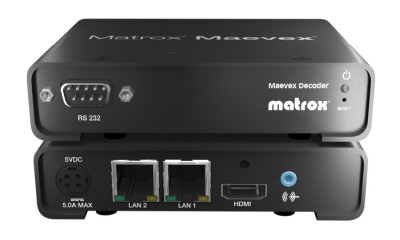 Matrox MVX-ED5150F | Maevex 5150 Encoder/Decoder Bundle | 1920x1200 H.264 1GbE Sändare & mottagar kit#3