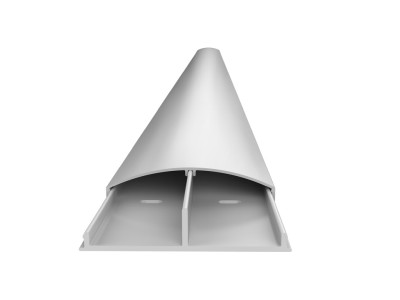 Multibrackets M Cable Cover SS Aluminum 75mm W - 1600mm L | Aluminium | 1,6m