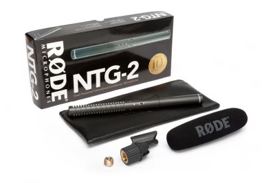 RØDE NTG2 Dual powered directional condenser Microphone